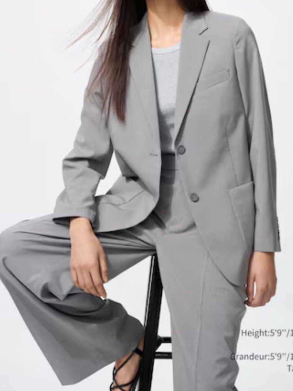 Uniqlo Two-Piece Suit | AirSense Fabric | Casual Chic Fit